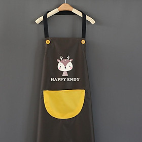 Mua {HÀNG MỚI VỀ}Tạp dề không thấm nước làm bếp hoa văn siêu cute phong cách Hàn Quốc