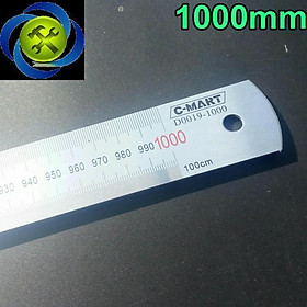 Mua Thước lá C-Mart D0019-1000 1000mm