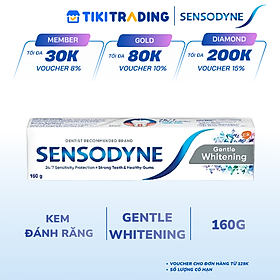 Kem đánh răng Sensodyne Gentle Whitening 160g