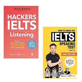 Hình ảnh Combo Giỏi IELTS Chẳng Tốn Mấy Đâu: Hackers IELTS Listening + How To Crack The IELTS Speaking Test - Part 1