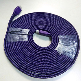 Mua Dây HDMI Dẹt Bọc Lưới 10M 1.4 Full HD