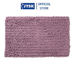 Thảm phòng tắm | JYSK Rosvik | polyester | nhiều màu | R50xD80cm