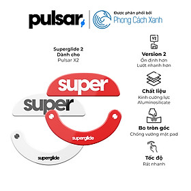 Mua Feet chuột Pulsar Superglide 2 - Pulsar X2 Wireless - Hàng Chính Hãng