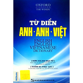 Từ điển Anh - Anh - Việt (Bìa Đen)