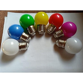 Mua Combo 10 Cái BÓNG ĐÈN LED BÓNG CHANH nhiều màu 1W