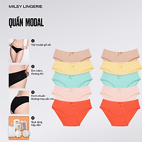 Bộ 10 Quần Lót Nữ Modal Miley Lingerie - Màu Sắc Ngẫu Nhiên