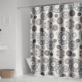 Mua Rèm Nhà Tắm  Phòng Tắm Vải Polyester Không Thấm Nước  Họa Tiết Cổ Điển
