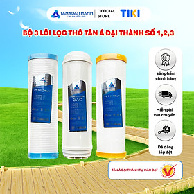 Mua Bộ 3 Lõi Lọc Thô 1-2-3 Tân Á Đại Thành Dùng Cho Máy Lọc Nước RO Hàng Chính Hãng