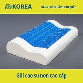 Gối cao su non gel lạnh làm mát – Hàng chính hãng Mehome Hàn Quốc – Mát lạnh sảng khoái êm ái cả đêm (MP-011)