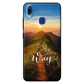 Ốp lưng in cho Vivo Y95 mẫu Find the way - Hàng chính hãng