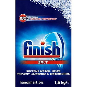 Muối rửa bát Finish 1,5kg  Hàng nhập khẩu