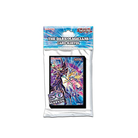 Bọc Thẻ Bài YugiOh! Sleeve Hình The Dark Magicians - Chính Hãng Konami - 50 Cái