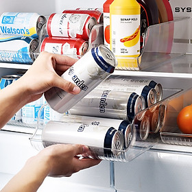 Mua Khay đựng lon nước ngọt và bia trong tủ lạnh bằng nhựa cao cấp