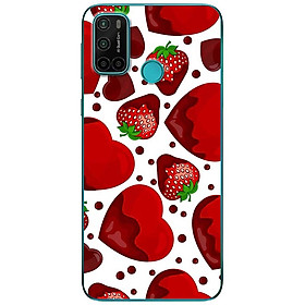 Ốp lưng dành cho Vsmart Joy 4 mẫu Dâu trái tim