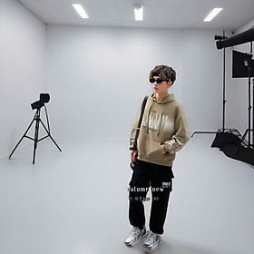 Bộ nỉ bé trai sành điệu 7-16 tuổi chữ NRN-SOA vải dày dặn cao cấp dáng khỏe khoắn thời trang