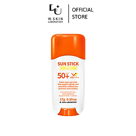 Sáp chống nắng W.Skin Laboratory TRIPLE CARE SUN STICK SPF50+ PA++++ (17g) size bỏ túi, không để lại vết trắng, không cay mắt {Có tem phụ nhập khẩu chính ngạch}