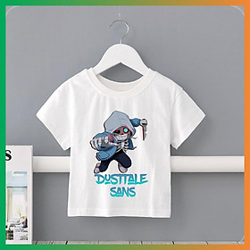 Áo thun game Undertale Sans cực ngầu màu trắng đủ size dành cho bé trai bé gái độc đẹp cực HOT