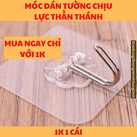 Mua Móc dán tường chịu lực thần thánh 6x6cm - siêu dính chắc cho các mẹ