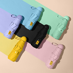 Mua Ô Dù Gấp Gọn Có Hộp Đựng Nhỏ Gọn Chống Tia Cực Tím  Tia Uv Phong Cách Hàn Nhiều Màu Lựa Chọn