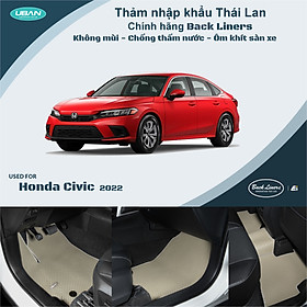 Thảm lót sàn ô tô UBAN cho xe Honda Civic (2022 - 2024) - Nhập khẩu Thái Lan