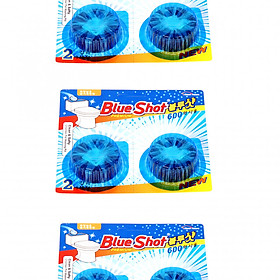Viên tẩy bồn cầu BlueShot 3 vỉ