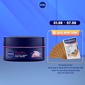 Kem Dưỡng Nivea Ngọc Trai Làm Sáng Da Ban Đêm 50ml 5 in 1 Pearl Filler Pearl White Night Face Cream - 86740