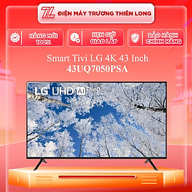 Smart Tivi LG 43 Inch 4K 43UQ7050PSA - Hàng chính hãng - Chỉ giao HCM