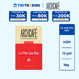 Hộp Cà Phê Sữa Đặc Archcafé (hộp 12 gói x 18g)