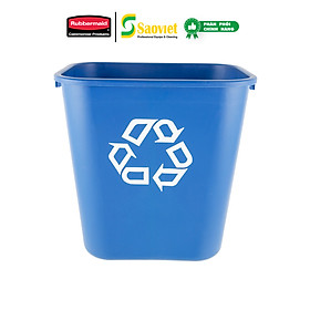 Mua Thùng Rác Văn Phòng Tái Chế RUBBERMAID 26.5L (Chính Hãng) - SKU: FG295606GRN/FG295673BLUE | SAOVIETCO