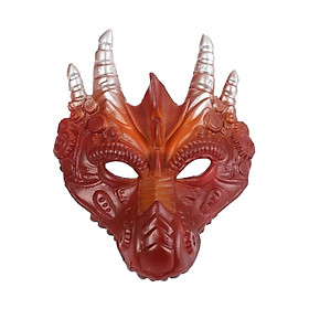 Dragon  Face Cover Cosplay Novelty Fancy Dress Headgear Costume Accessories Masquerade  Halloween  for Carnival Party Favor Prom