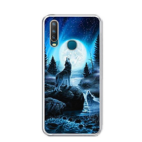 Ốp lưng điện thoại Vivo U10 - Silicon dẻo - 0485 Wolf04 - Hàng Chính Hãng