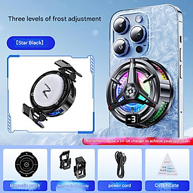 Tản nhiệt sò lạnh Led TL07 Gaming siêu mát cho điện thoại hàng nhập khẩu