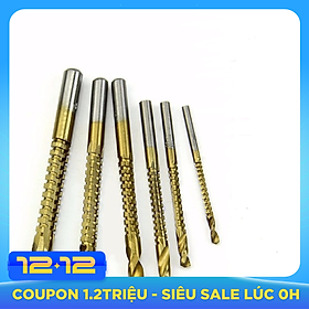 Bộ 6 mũi khoan răng cưa đa năng khoan gỗ,nhôm,mica