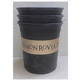 3 Chậu MONROVIA CH Garden 1Gal màu Đen, Kích Thước 16x18 cm