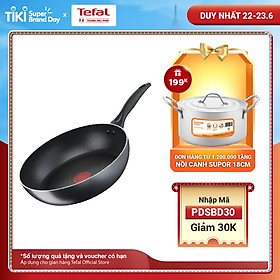 Chảo chiên Tefal Cook & Clean B2250495 24cm - Chống dính tuyệt vời- Báo nhiệt thông minh - Hàng chính hãng