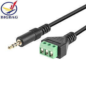 Cáp KếT NốI Video 3.5mm ĐầU CắM Sang ĐầU CắM AV 30cm