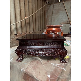Mua Đế chân rồng gỗ hương cao 20cm