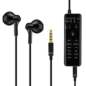 Voice Changeable Smart BT Sound Card Headset Voice Changer with 7 Sound Effects 10 Special Effects Built-in DSP Digital