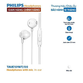 Mua Tai nghe Philips TAUE101WT/00  Màu trắng  Có Mic  - Hàng nhập khẩu