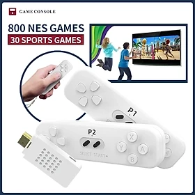 Máy chơi game mô phỏng vận động kết nối HDMI Tivi và màn hình lớn gồm 830 trò, Hỗ trợ tải game thiết kệ nhỏ gọn tiện lợi.