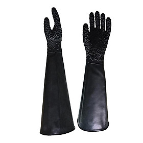 68cm Working Protective Gloves for  Sand Blast Cabinet Industrial
