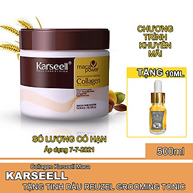Kem Ủ Tóc Collagen Karseell Maca 500ml (Hủ)