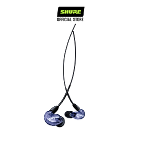 Tai nghe earphones Shure SE215 Purple Special Edition Tím - Hàng Chính Hãng