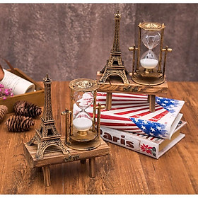 Hình ảnh Qùa Lưu Niệm - Đồng Hồ Cát Tháp Eiffel Để Bàn