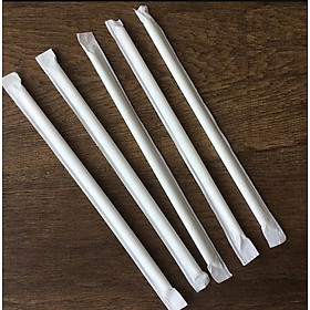 Mua 250 ỐNG HÚT GIẤY Kraft 6mm x 197mm
