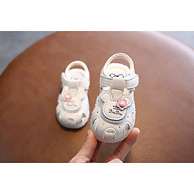 giày tập đi cho bé gái từ 0 đến 20 tháng Ankids 513