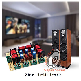 PHÂN TẦN FUN ĐÔI CHO THÙNG LOA NHỎ RCEDA402 - 2 BASS 1 TRUNG 1 TRÉP - GIÁ 1 MẠCH - MẠCH PHÂN TẦN 4 LOA