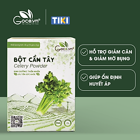 Bột cần tây nguyên chất Goce - 45g 15 gói x 3g