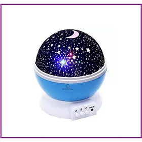 Mua Đèn chiếu sao tự xoay 360 độ. Đèn led chiếu bầu trời đầy sao  nghệ thuật trang trí phòng ngủ