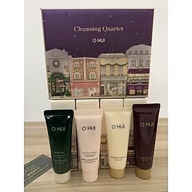 Bộ làm sạch da chuyên sâu OHUI Avenue Cleanisng Quarter 4pcs Set GWP